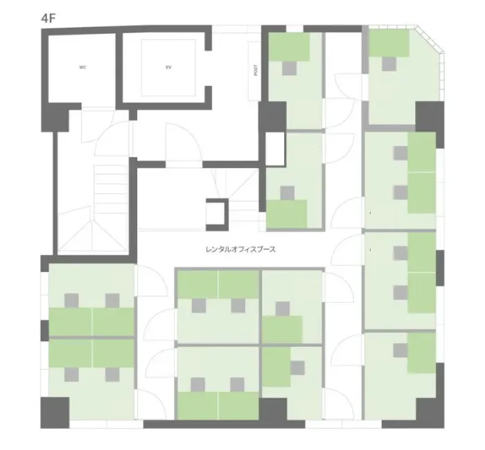 4F フロアマップ